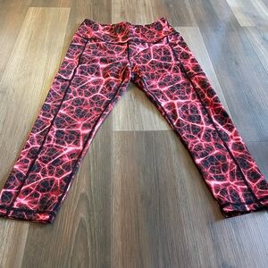 CVG rage print capris